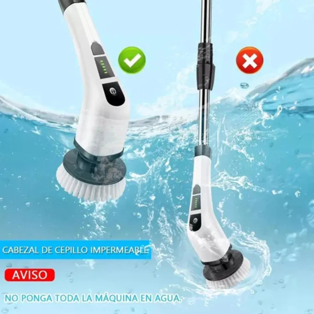 CEPILLO DE LIMPIEZA 9 EN 1 MULTIUSOS ELECTRICO 🫧