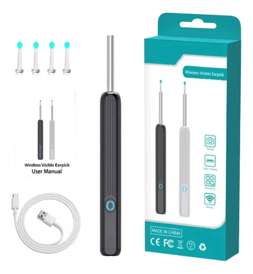 LIMPIA OIDOS CON CAMARA 🎉