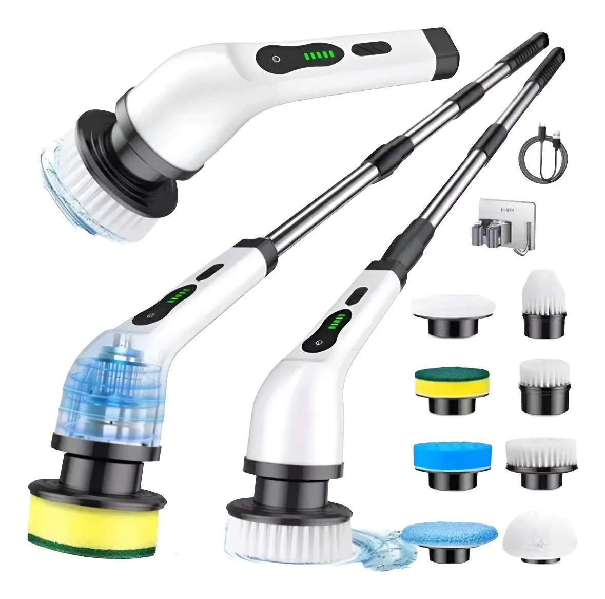 CEPILLO DE LIMPIEZA 9 EN 1 MULTIUSOS ELECTRICO 🫧